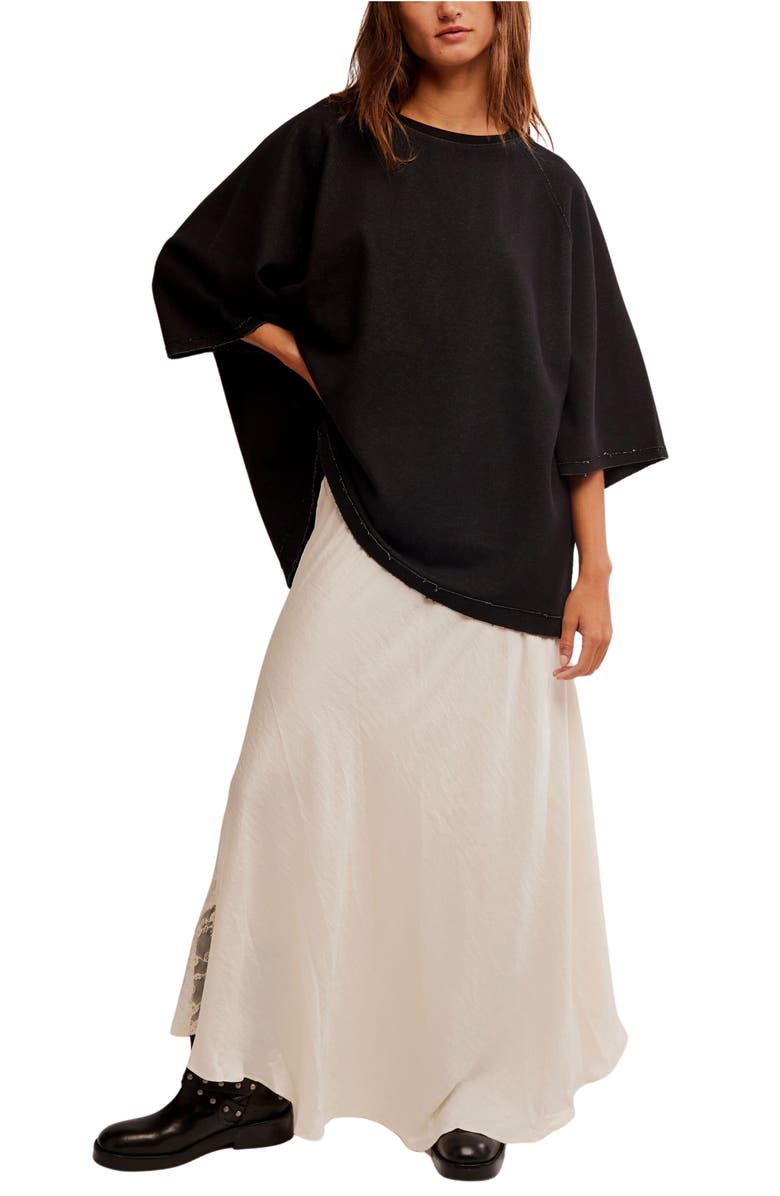 Free People Joah Oversize Cotton Blend T-Shirt, Alternate, color, 