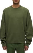 Hudson Jeans Cotton & Cashmere Crewneck Sweater