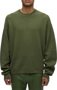 Hudson Jeans Cotton & Cashmere Crewneck Sweater