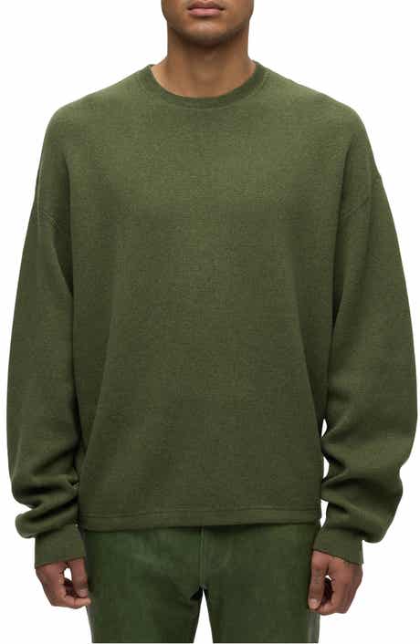 Hudson Jeans Cotton & Cashmere Crewneck Sweater