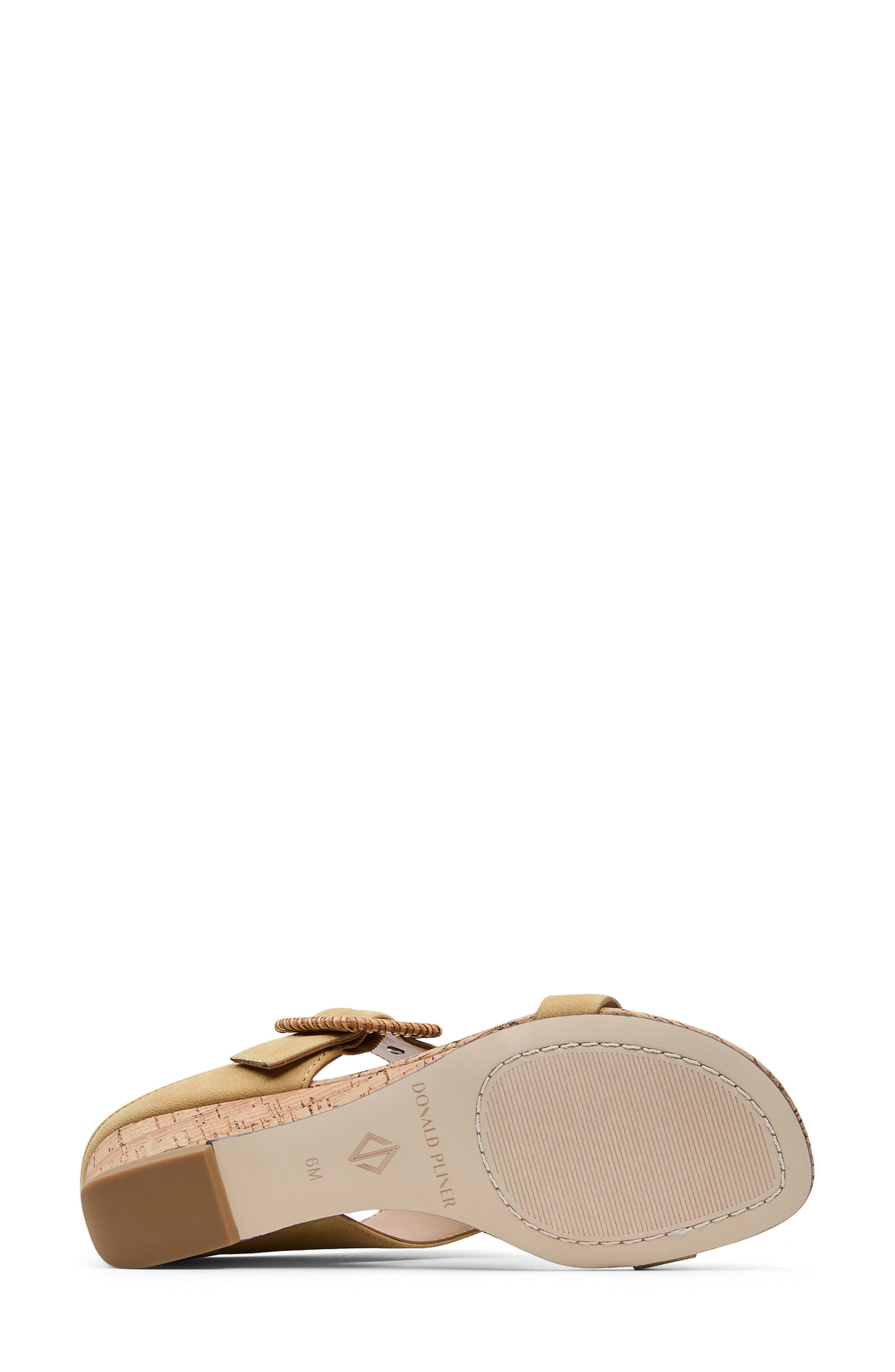 Vine Wedge Sandal, Alternate, color, HONEY