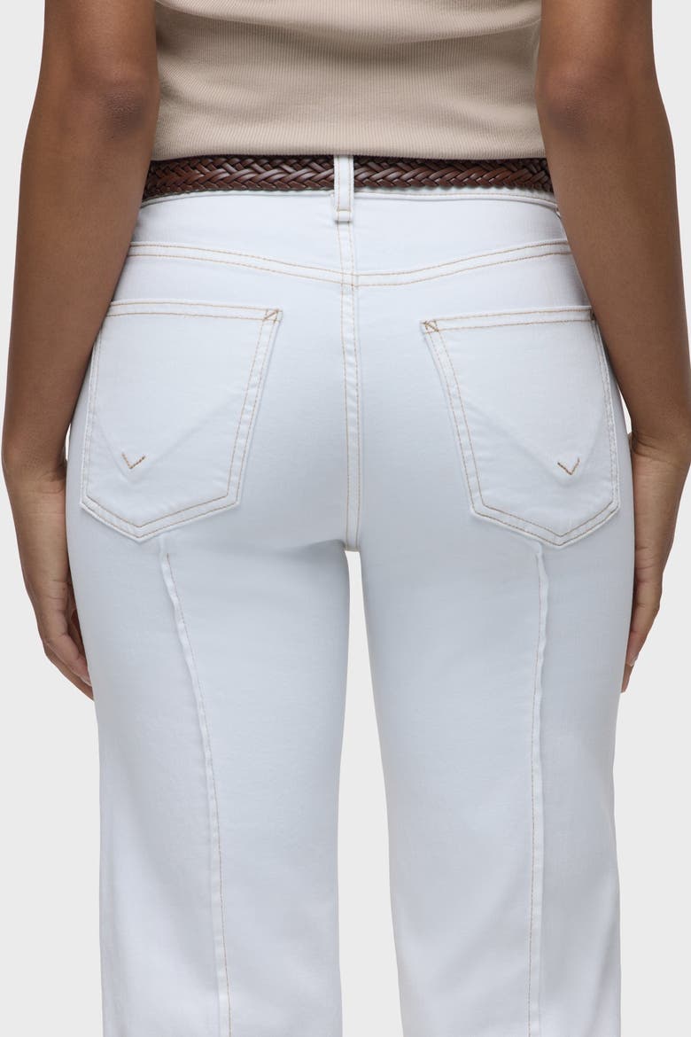 Rosie Pintucked Cuffed Wide Leg, Alternate, color, WHITE