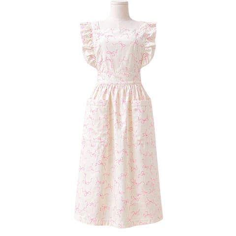 Pink Bow Mommy Hostess Apron