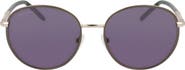 Longchamp 53mm Gradient Round Sunglasses