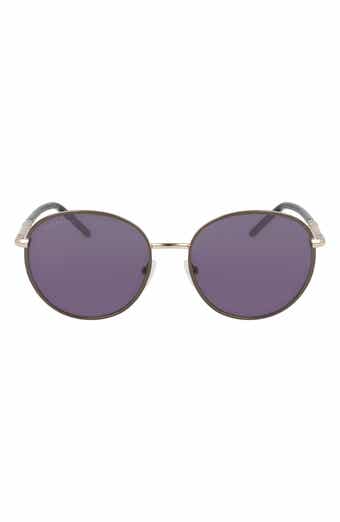 53mm Gradient Round Sunglasses