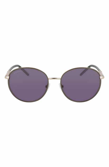 53mm Gradient Round Sunglasses