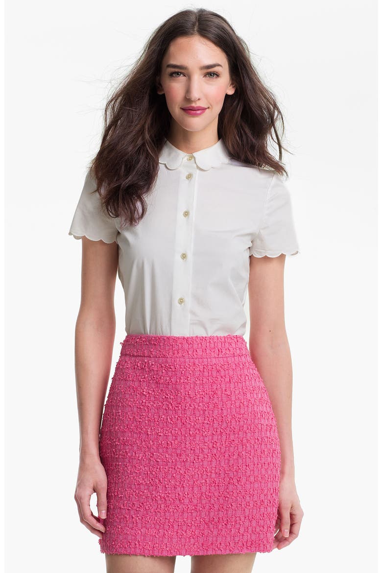 'helen' top, Main, color, FRESH WHITE