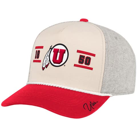 Men's Colosseum  Natural Utah Utes Frank Podium Adjustable Hat