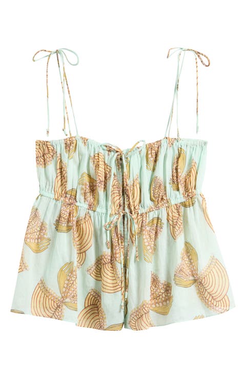 Tallulah Tie Strap Cover-Up Camisole