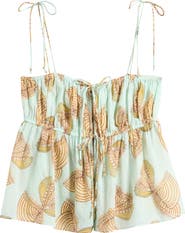 Ulla Johnson Tallulah Tie Strap Cover-Up Camisole
