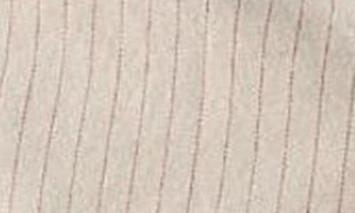 Next Stripe One-shoulder Denim Top In Neutral