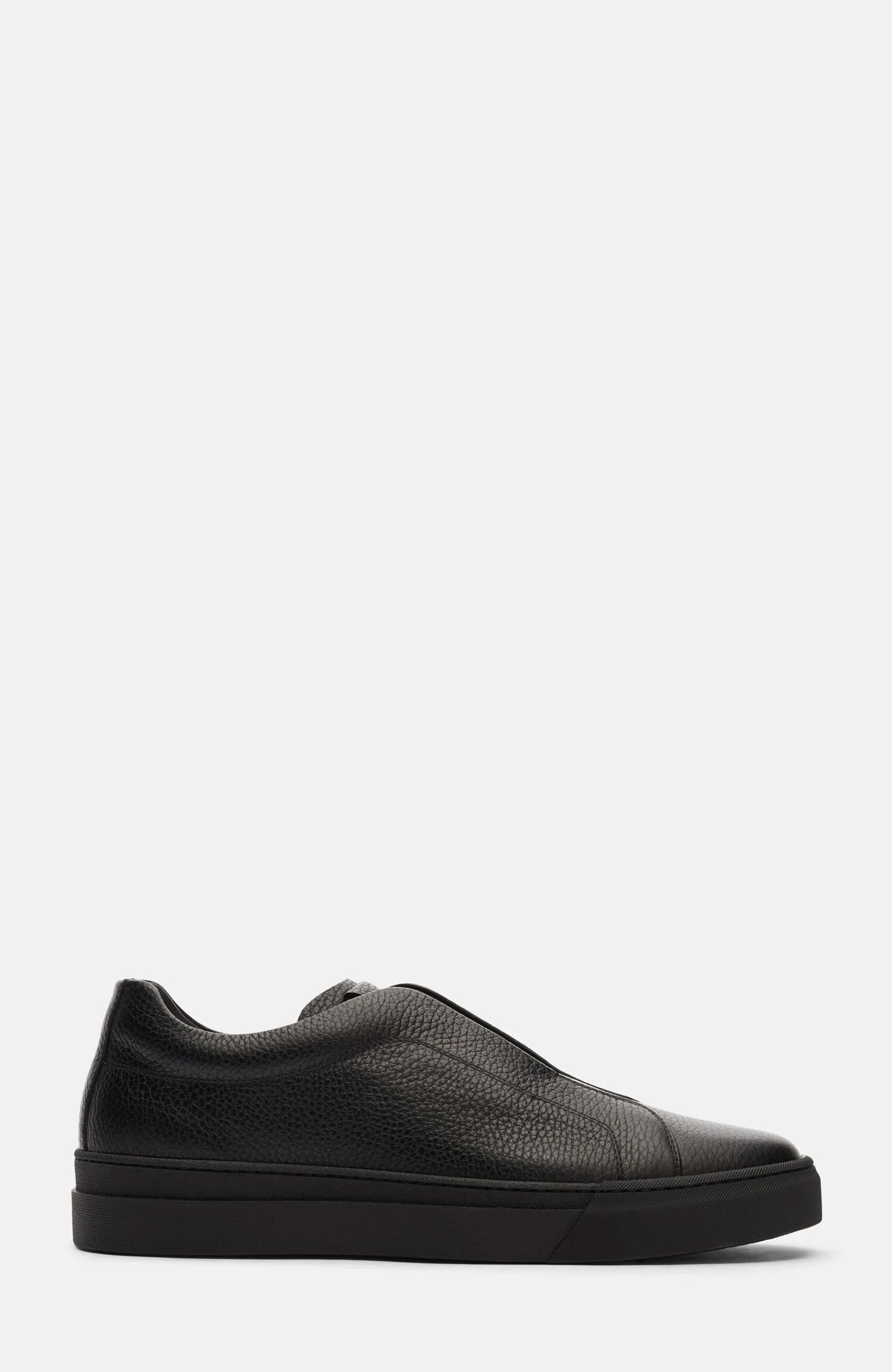 Luca Sneakers, Alternate, color, Black - Calf