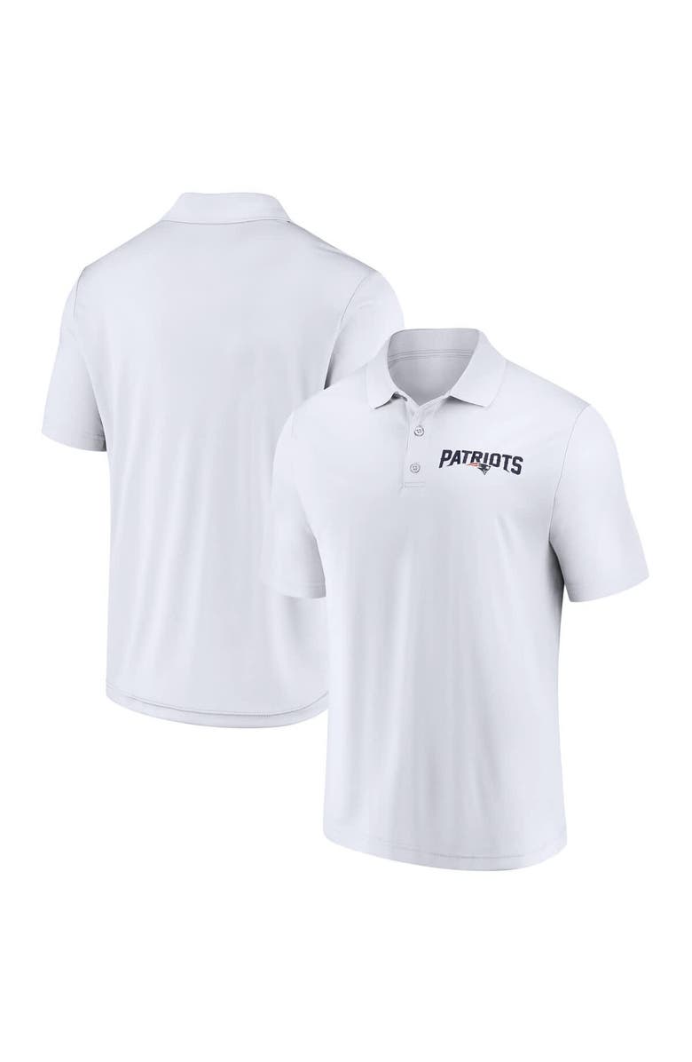 FANATICS Men's Fanatics  White New England Patriots Lockup Polo, Main, color, White