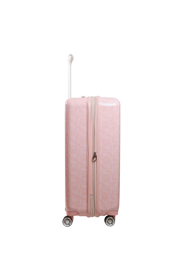Hello Kitty Pose All Over Print 29" Hard-Sided Luggage, Alternate, color, Pink
