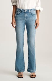 Mavi Jeans Sydney Mid Rise Flare Jeans