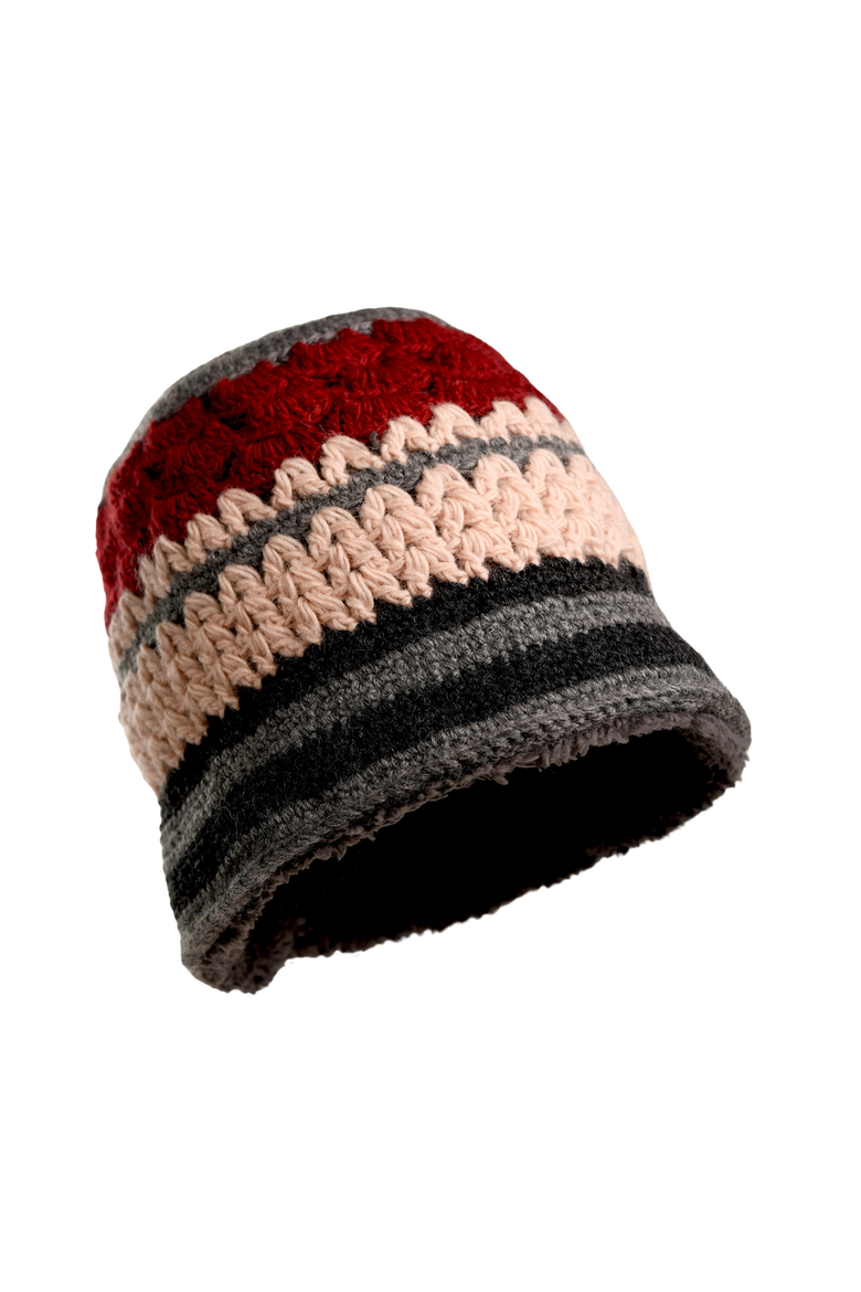 Stripe Sun Hat, Alternate, color, Grey Combo