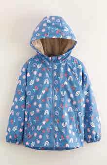 Tucker + Tate Kids' Print Faux Fur Lined Hooded Jacket