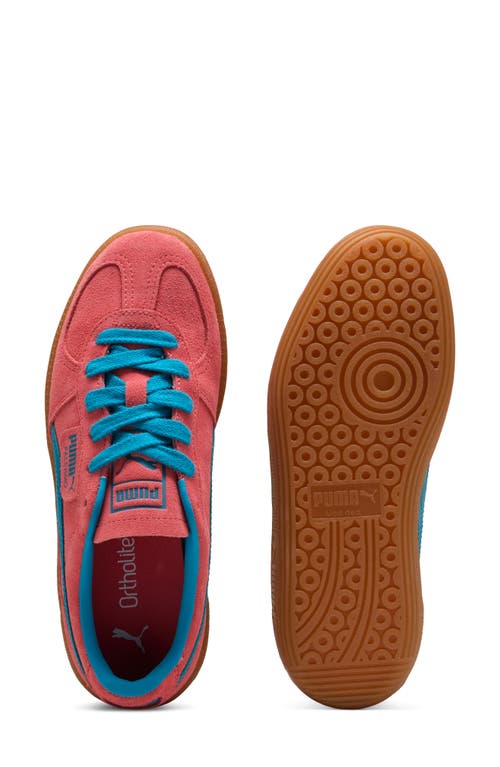 Puma Palermo Sneaker In Peach Frost-tropical Blue