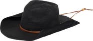 San Diego Hat Ribbon Pinch Crown Cowboy Hat