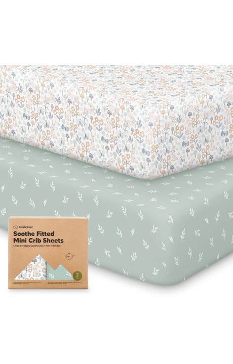 Soothe Fitted Mini Crib Sheet