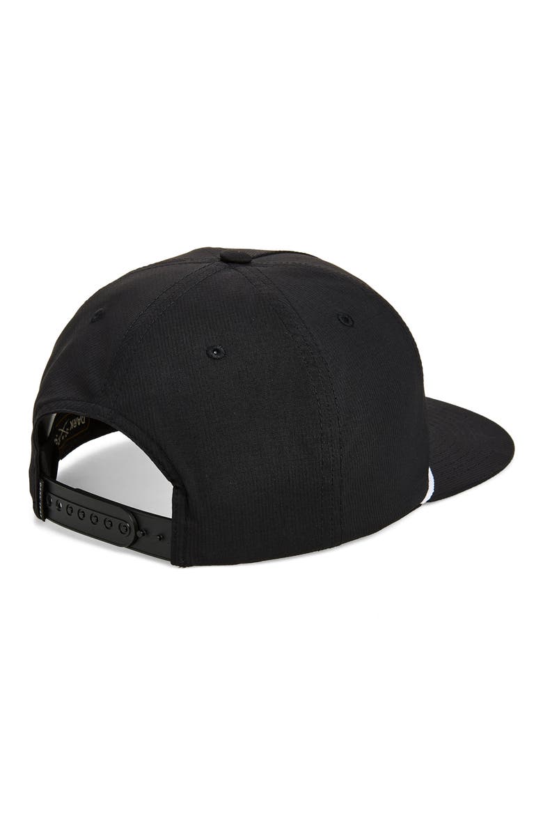 Wishing Nylon Ripstop Snapback Ball Cap, Alternate, color, BLACK