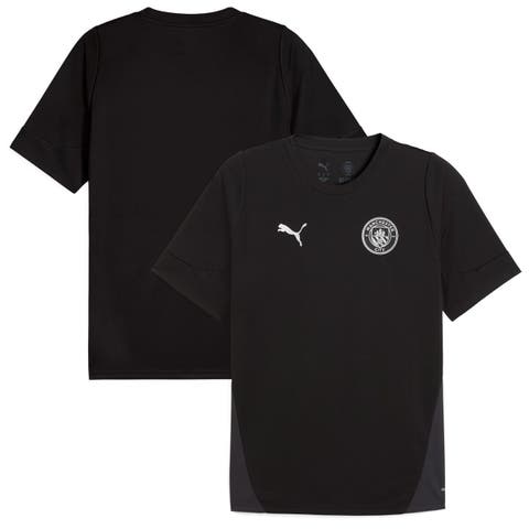 Men's Puma Black Manchester City 2025/26 dryCell Training Jersey