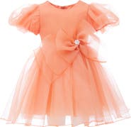 Tulleen Bow Organza Dress