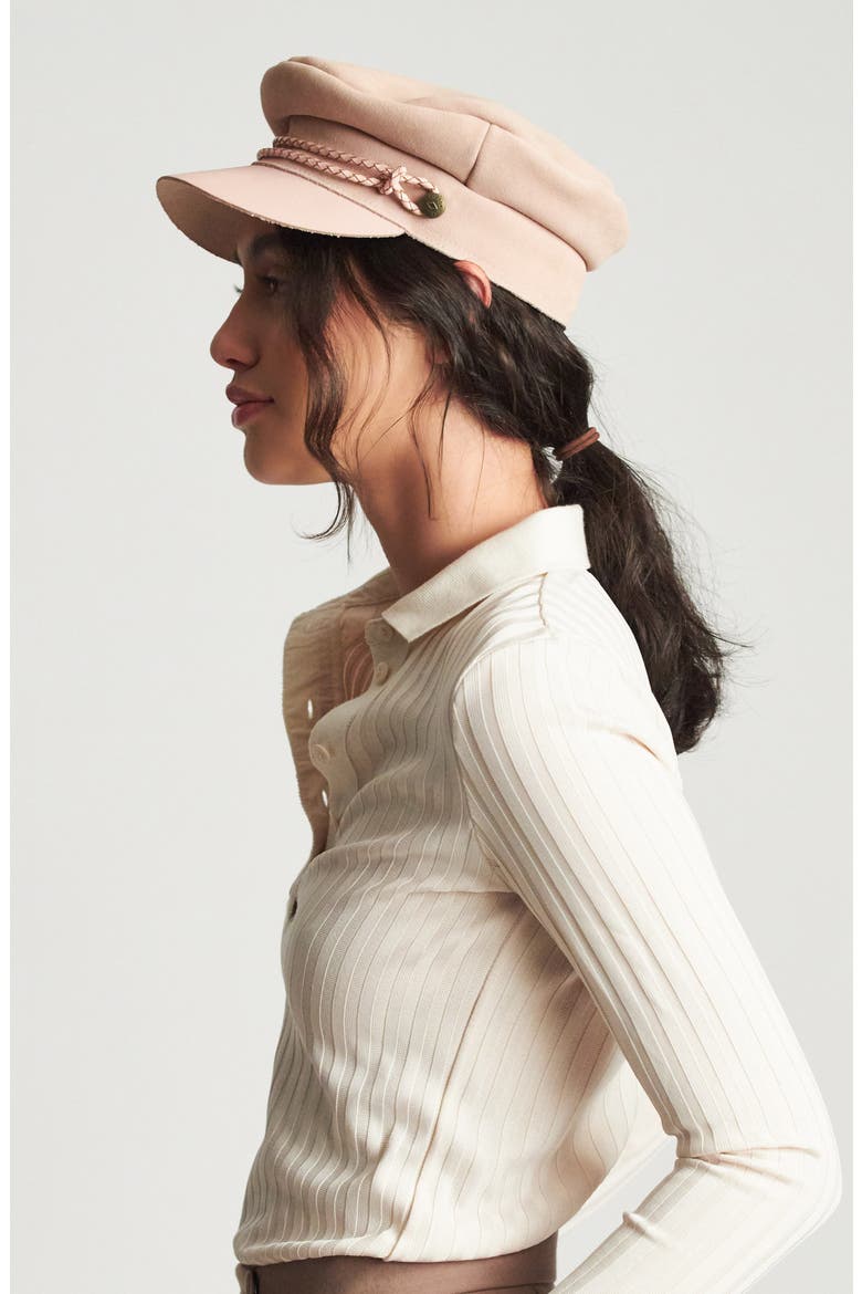Kayla Cap, Alternate, color, ROSE