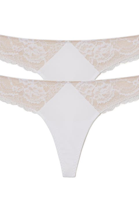 Minx Lace Thong 2-Pack