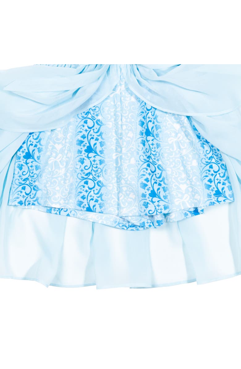 Disney Princess Cosplay Skirt Overlay Romper, Alternate, color, Cinderella Light Blue