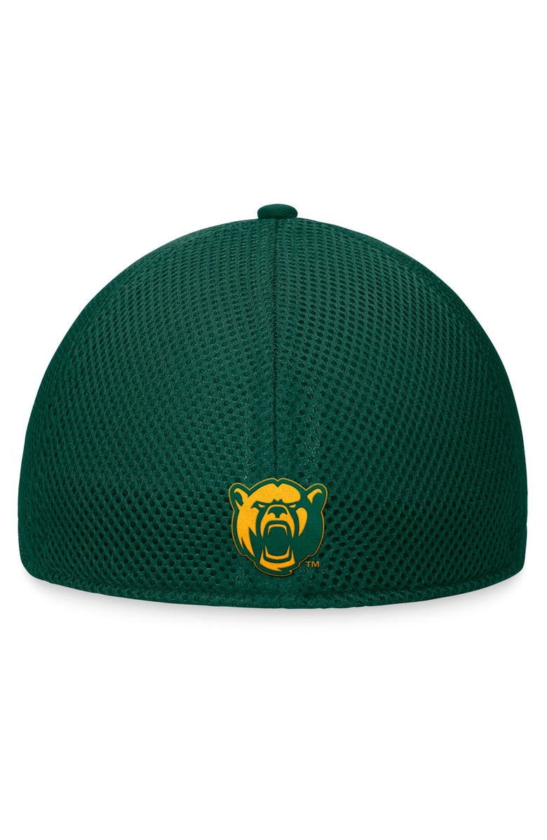 TOP OF THE WORLD Men's Top of the World Green Baylor Bears Spacer Flex Hat, Alternate, color, Green