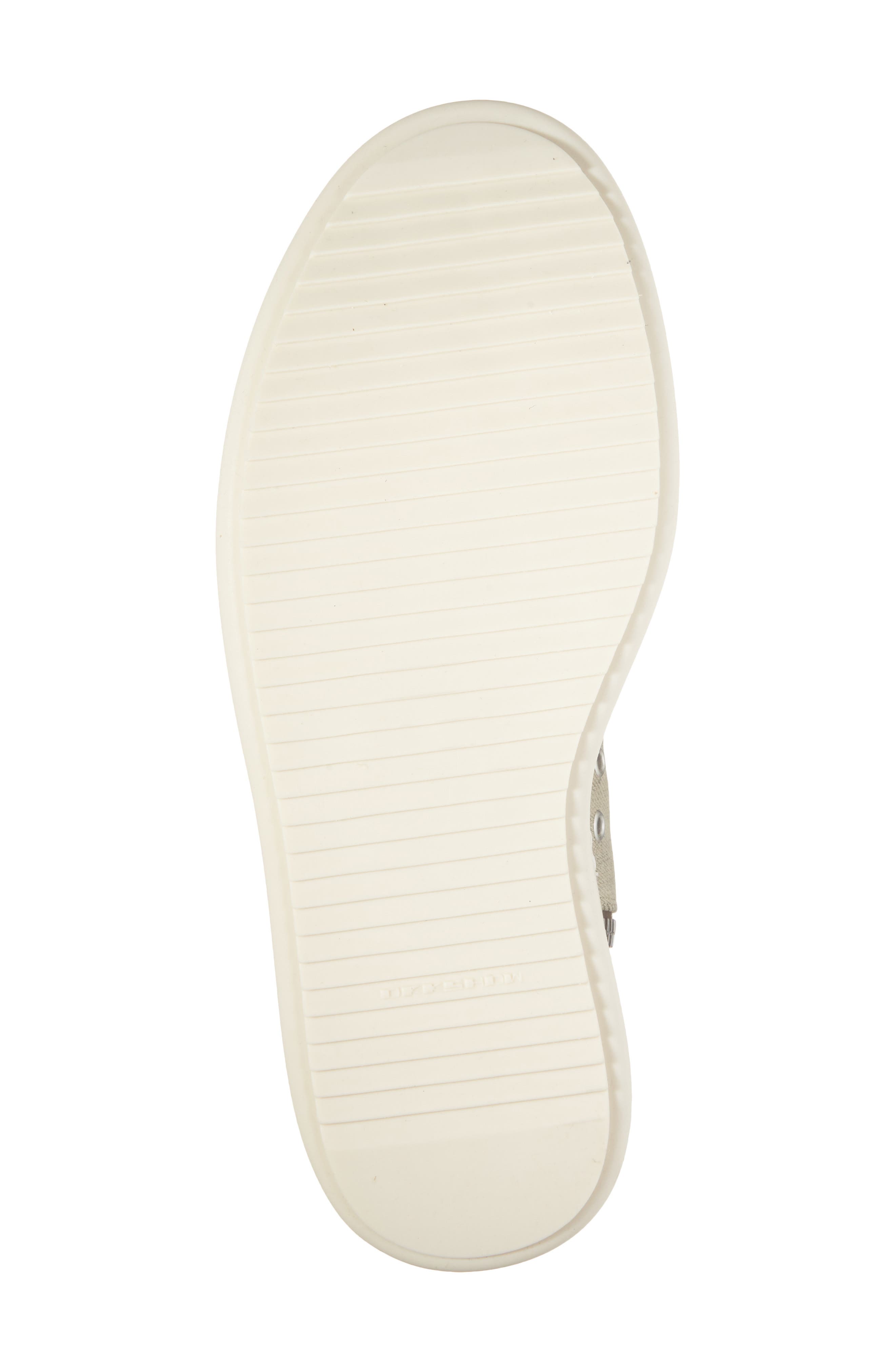 Rick Owens DRKSHDW Bumper High Top Platform Sneaker, Alternate, color, Dust/ Milk/ Milk