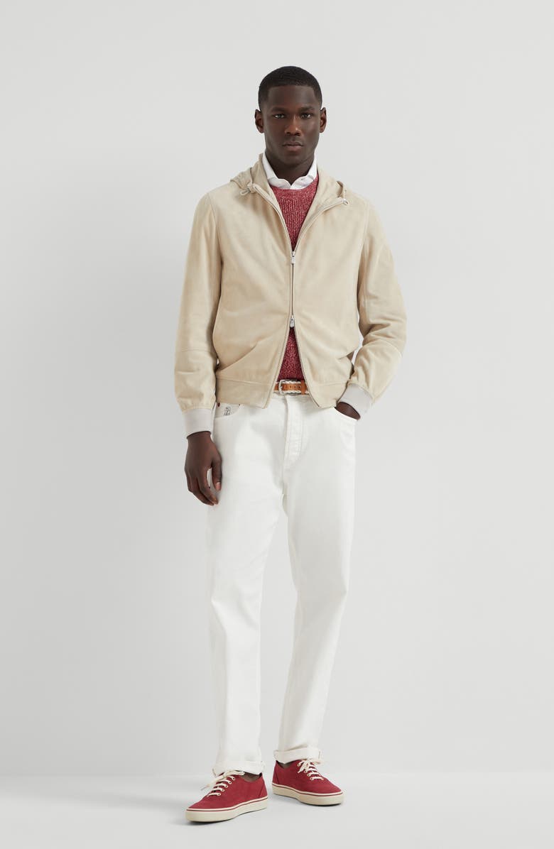 Brunello Cucinelli Chiné sweater, Alternate, color,