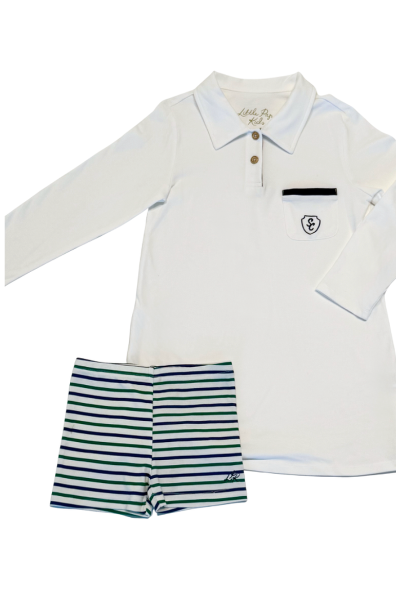 Arden Playground Shorts, Alternate, color, Golf Stripe