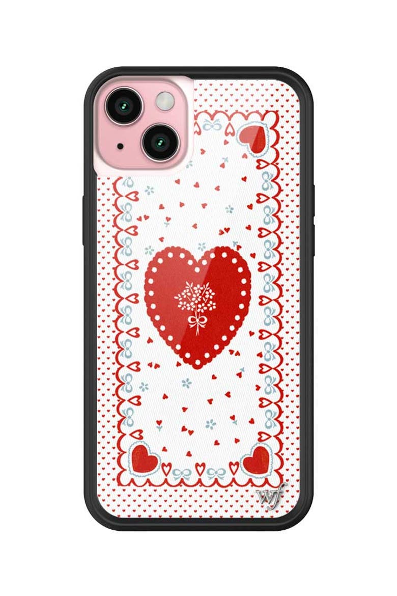 Lovers Lane iPhone Case, Alternate, color, White