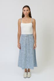 Central Park West Serena Belted Twofor Dress