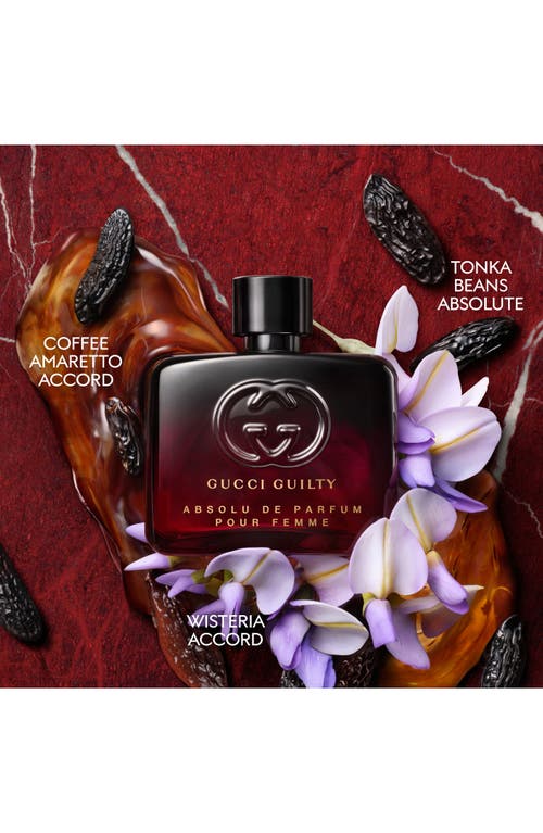Gucci Guilty Absolu De Parfum Pour Femme In Transparent