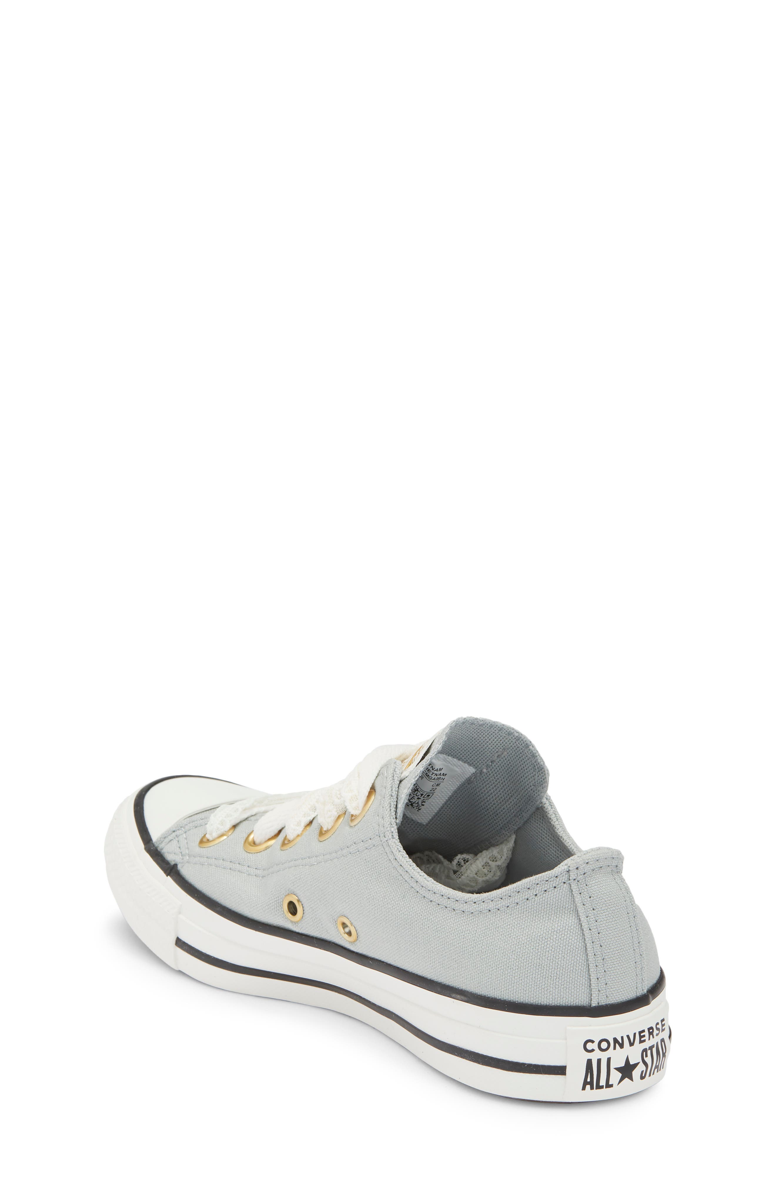Kids' Chuck Taylor® All Star® Lace Oxford Sneaker, Alternate, color, PAVE MINT/ LIGHT GOLD