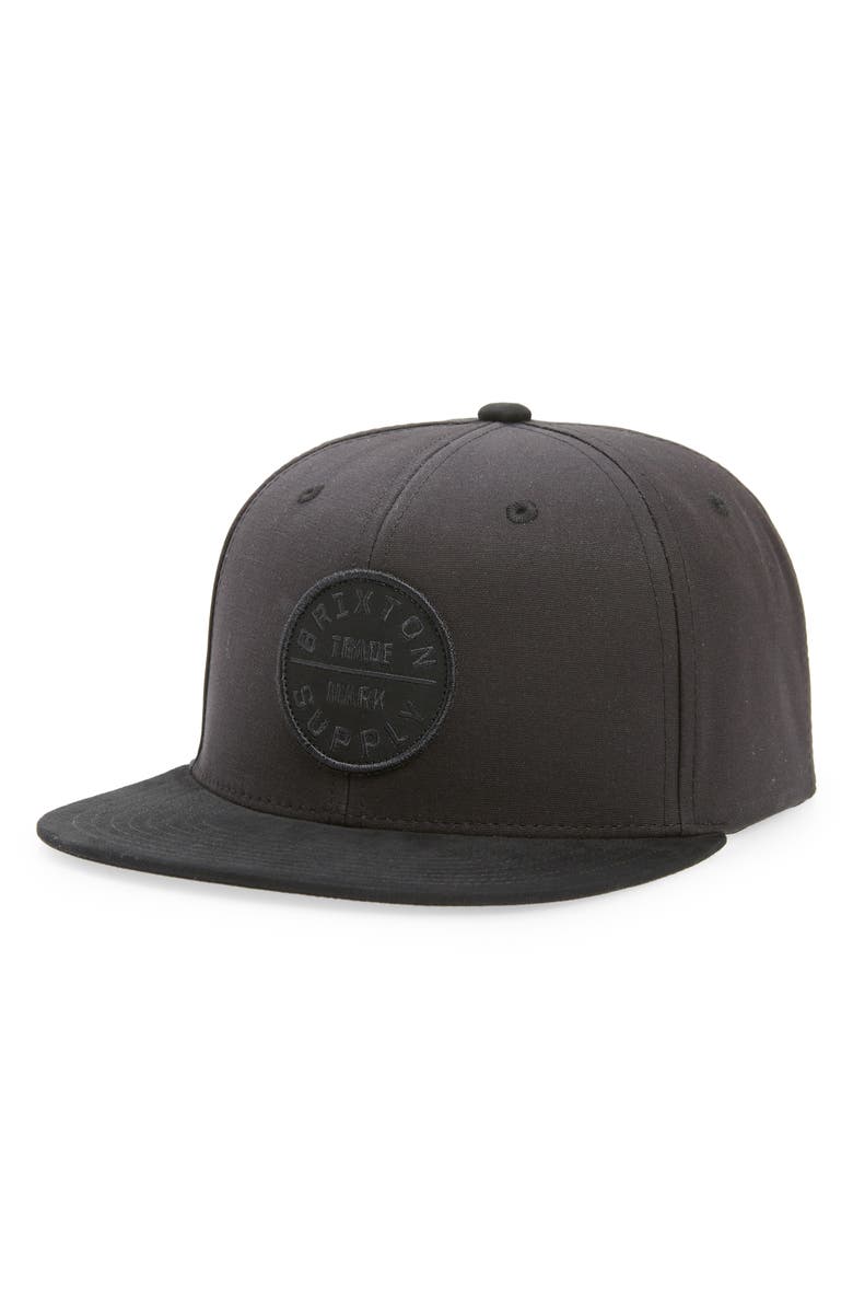 Brixton Oath III Snapback Baseball Cap, Main, color, 