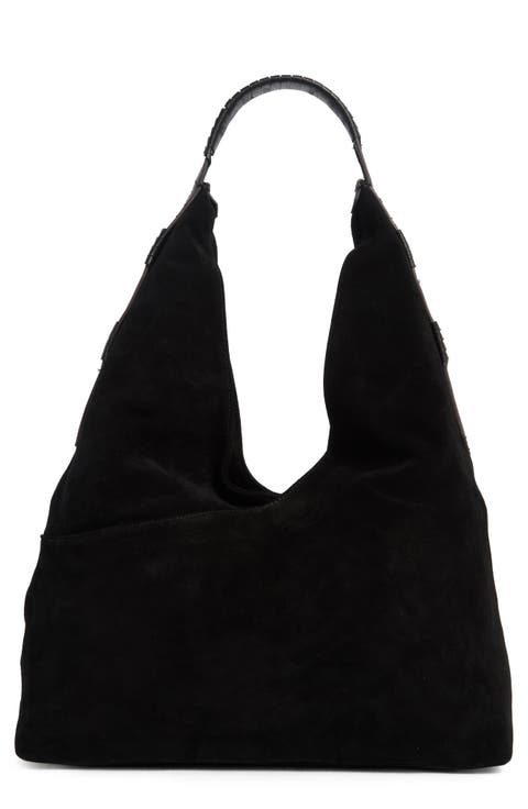 Stardust Leather Hobo Bag