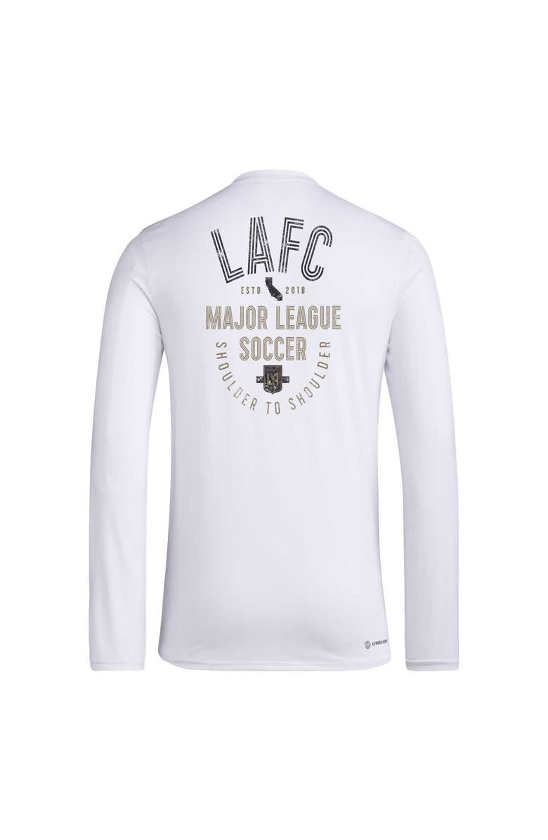adidas Men's adidas White LAFC Local Stoic Long Sleeve T-Shirt, Alternate, color,