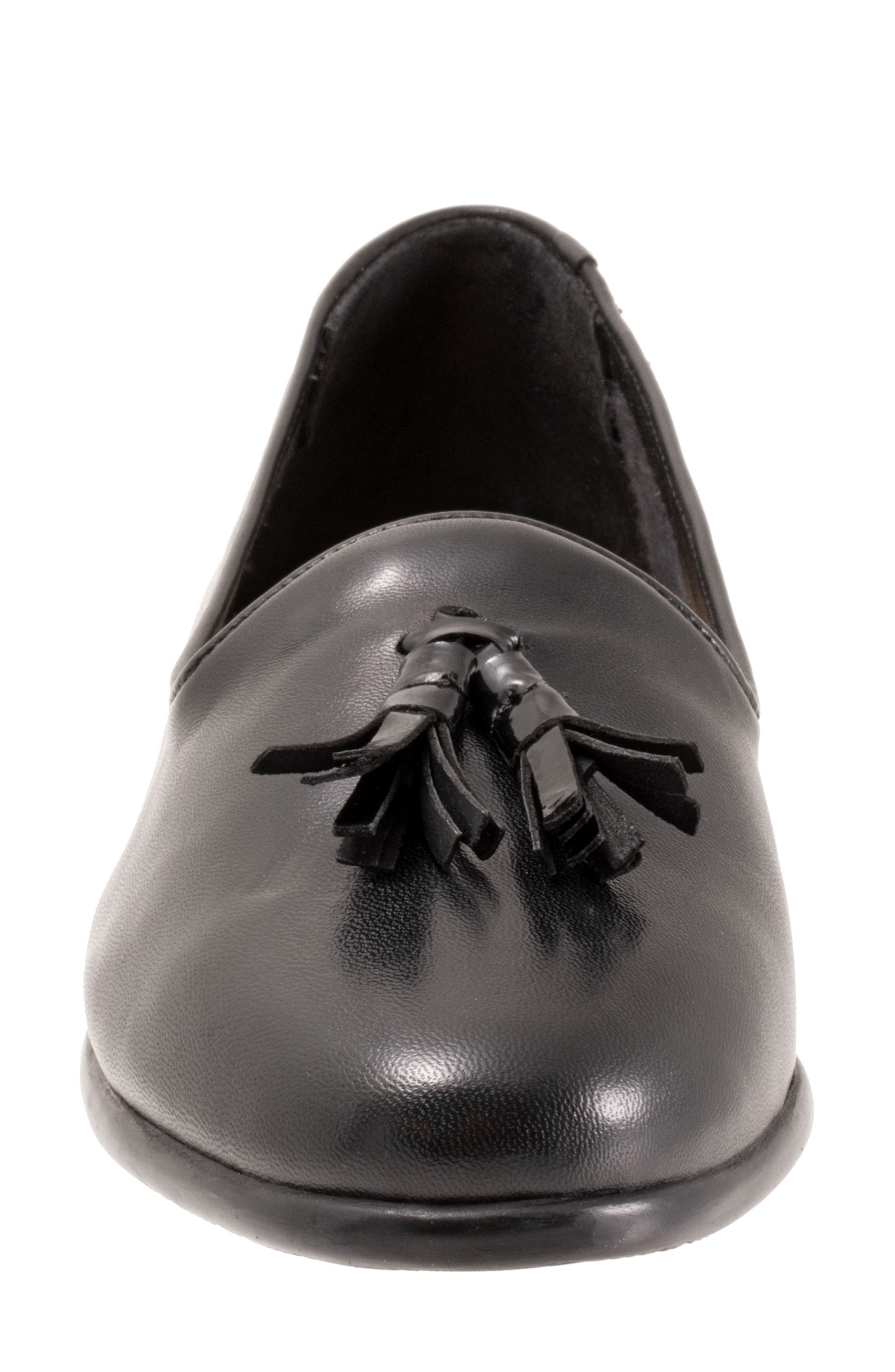 Trotters Liz Tassel Loafer, Alternate, color, Black