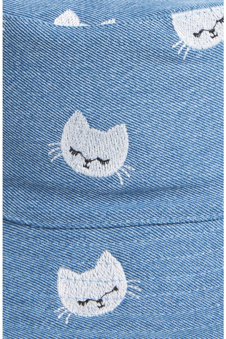 Kids' Reversible Bucket Hat, Alternate, color, KITTENS