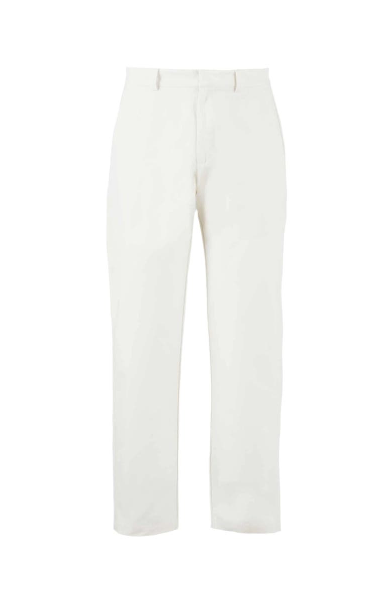 Fortela Canvas Cotton Trousers, Main, color, White