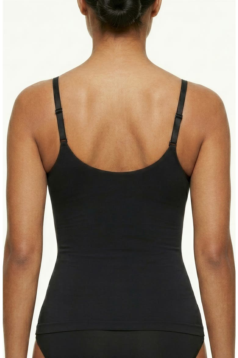 Soft Essential 3-Pack Everyday Cotton Camisoles, Alternate, color, CLAY/ WHITE/ BLACK