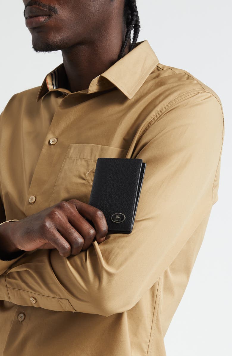 Burberry Bateman Cotswolds Leather Bifold Card Case, Alternate, color, 