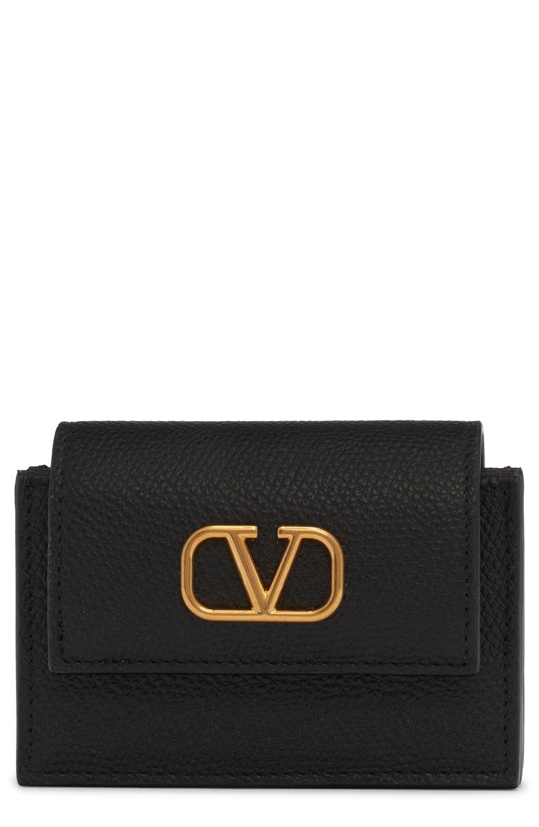 Valentino Garavani VLOGO Card Case, Main, color, 