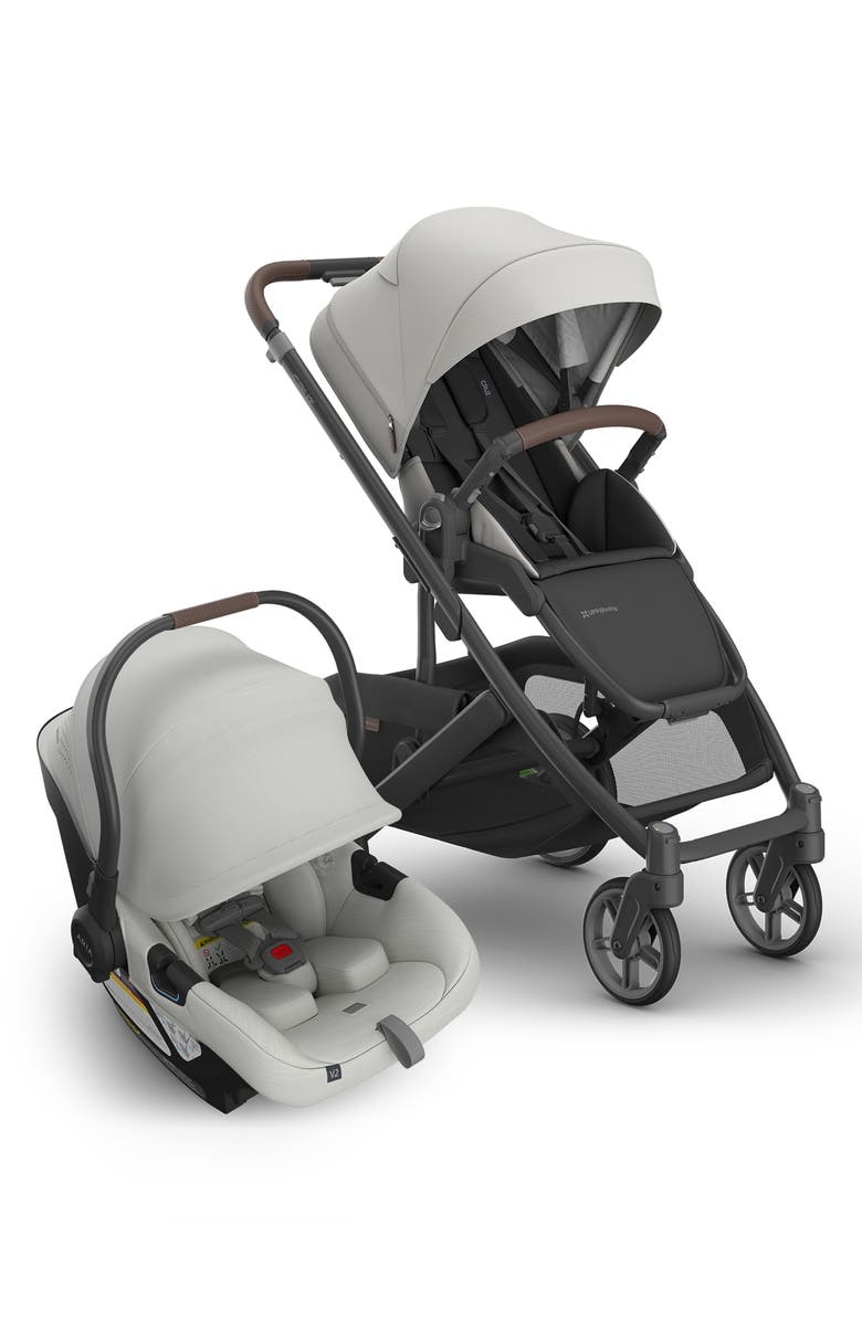 UPPAbaby Cruz<sup>®</sup> V3 Stroller & Aria<sup>®</sup> V2 Infant Car Seat Travel System, Main, color, Savannah