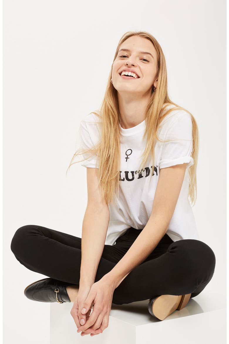 Leigh Jeans, Alternate, color, BLACK