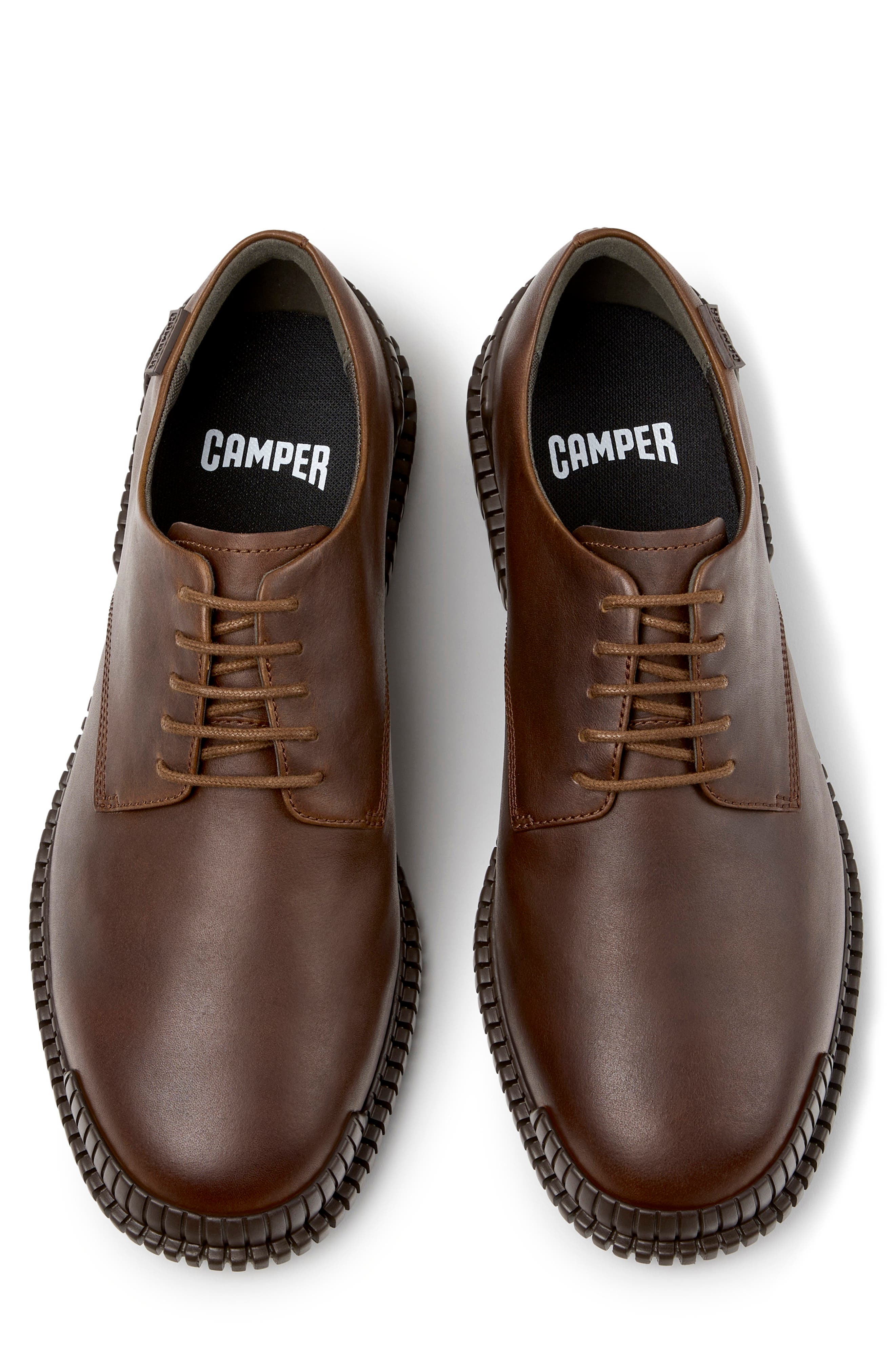 Pix Derby, Alternate, color, MEDIUM BROWN